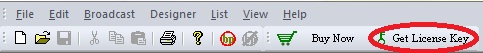 Get License Key Button 
