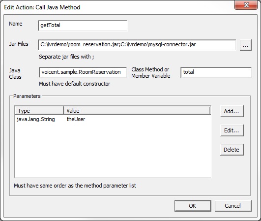 Query database